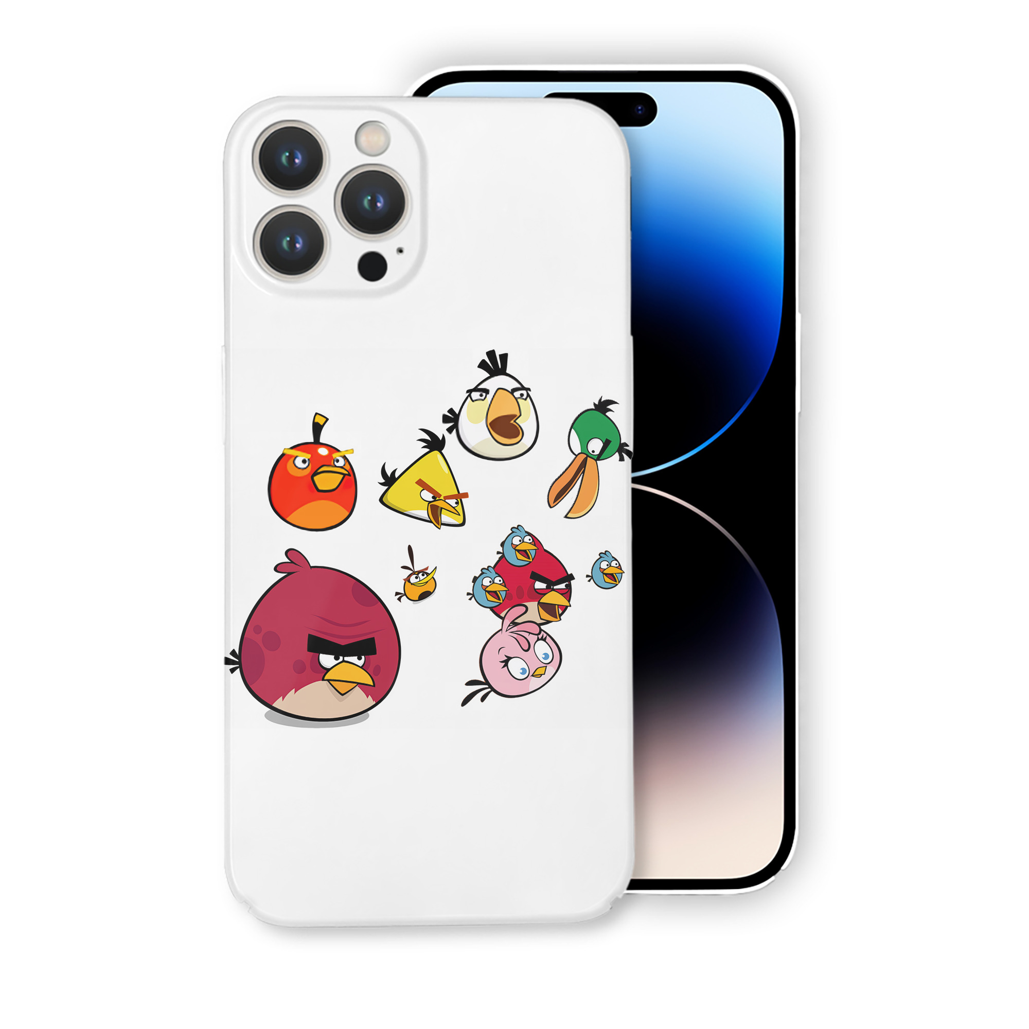 （画像用） Angry Birds アングリーバード 【iPhone 14シリーズ対応】ハードケース